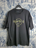 T-shirt Hard Rock Cafe Tokyo Noir Graphique Camo Vintage Homme Xl