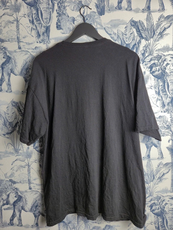 T-shirt Hard Rock Cafe Tokyo Noir Graphique Camo Vintage Homme Xl