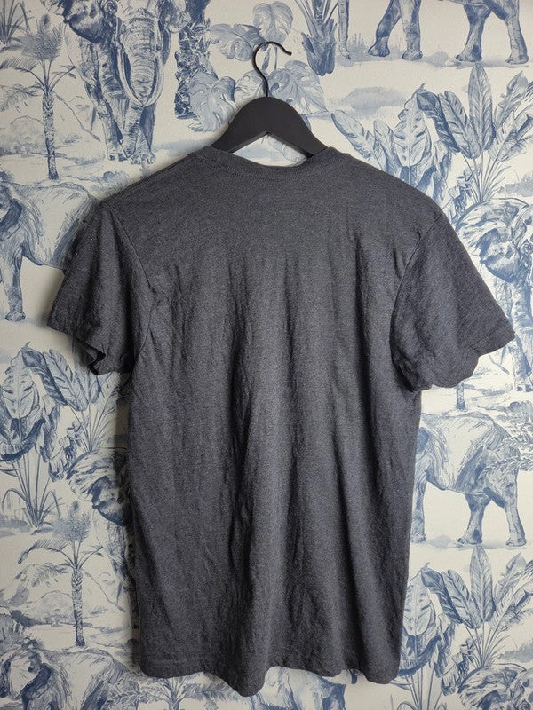 T-shirt Johnny Cash Man in Black Gris Vintage Rock Style Taille M