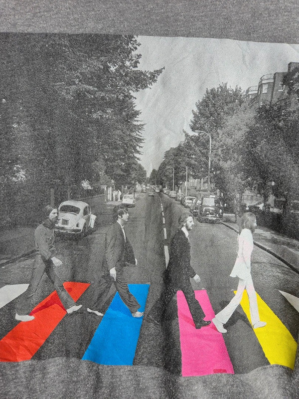 T-shirt Old Navy The Beatles Abbey Road Gris Taille S