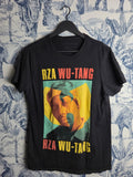 T-shirt imprimé Wu-tang Clan Rza Rap Hip-hop Noir Taille S Vintage