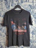 T-shirt Queen Musique Rock Concert Gris Anthracite Vintage Style Taille M