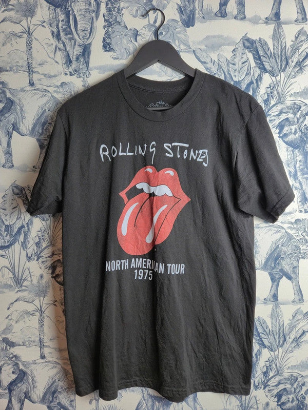 T-shirt Rolling Stones North American Tour 1975 Vintage M