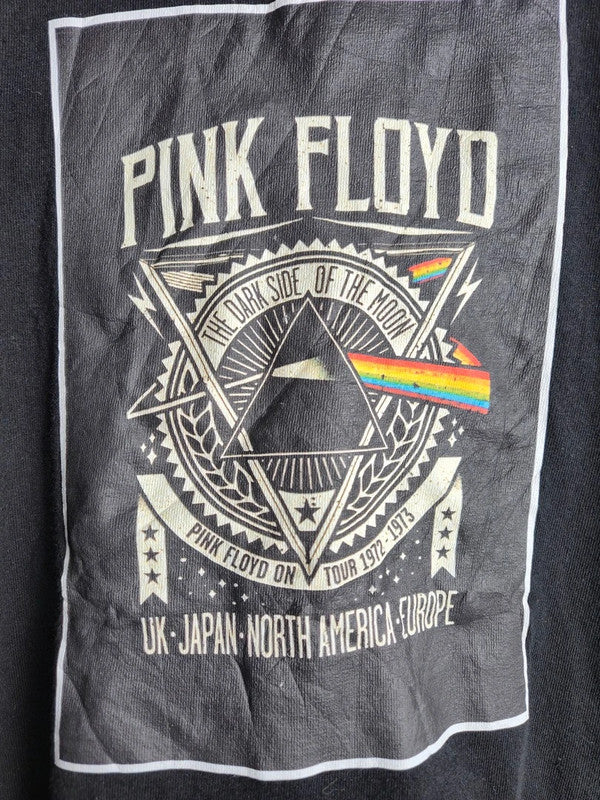 T-shirt manches longues Pink Floyd Alstyle noir rock vintage Taille L