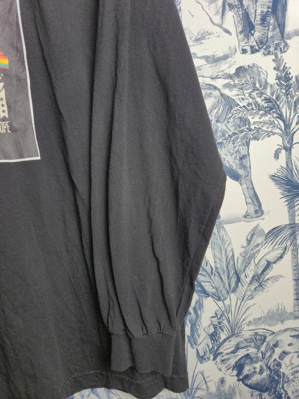 T-shirt manches longues Pink Floyd Alstyle noir rock vintage Taille L