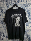 T-shirt Aaliyah Share My World Tour 1997 Noir Taille Xl