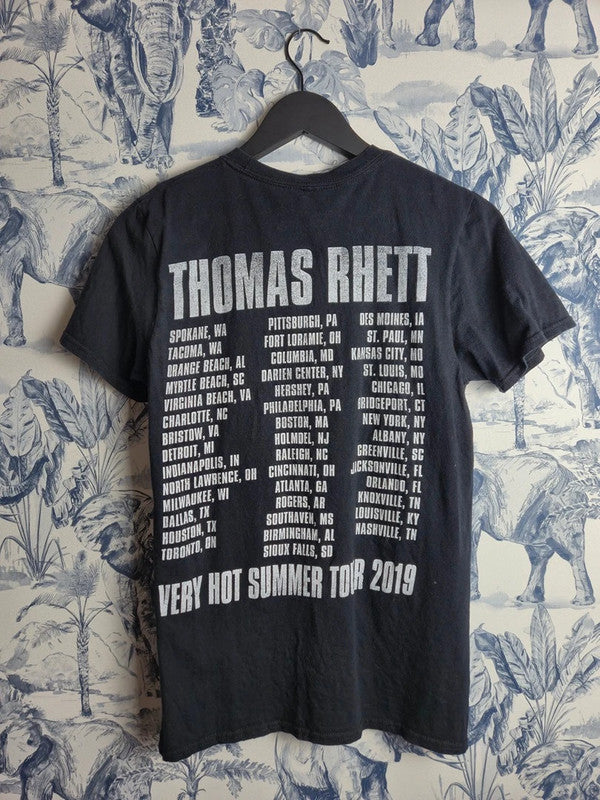 T-shirt Thomas Rhett Very Hot Summer Tour 2019 noir taille S