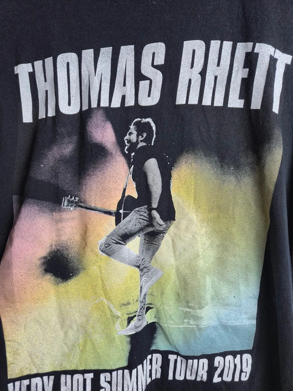 T-shirt Thomas Rhett Very Hot Summer Tour 2019 noir taille S