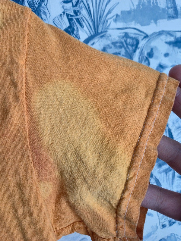 T-shirt Sublime Orange Xs Imprimé Soleil Rock Vintage Band Tee