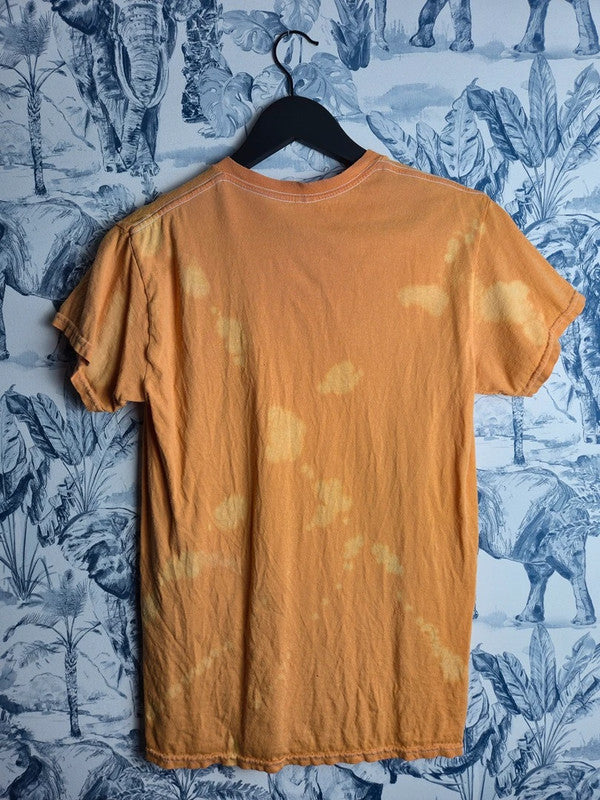 T-shirt Sublime Orange Xs Imprimé Soleil Rock Vintage Band Tee