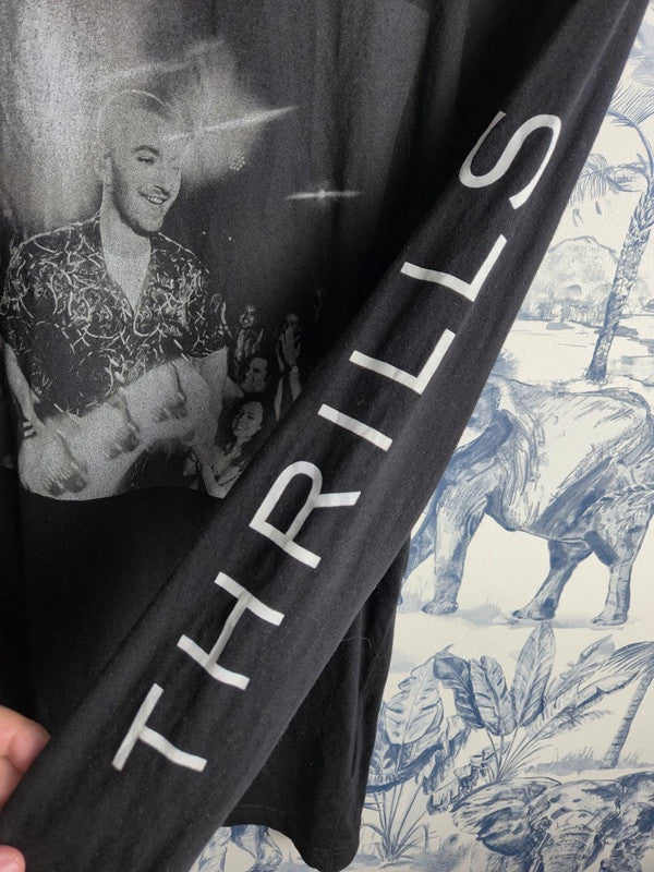 T-shirt Manches Longues Sam Smith Thrills Noir Taille S