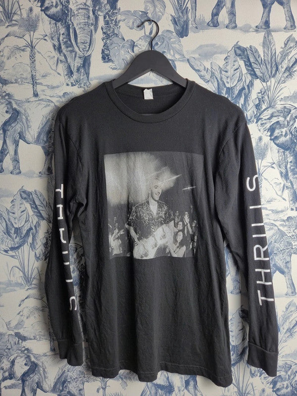T-shirt Manches Longues Sam Smith Thrills Noir Taille S