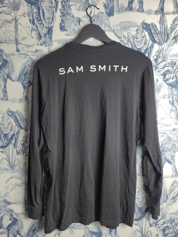 T-shirt Manches Longues Sam Smith Thrills Noir Taille S