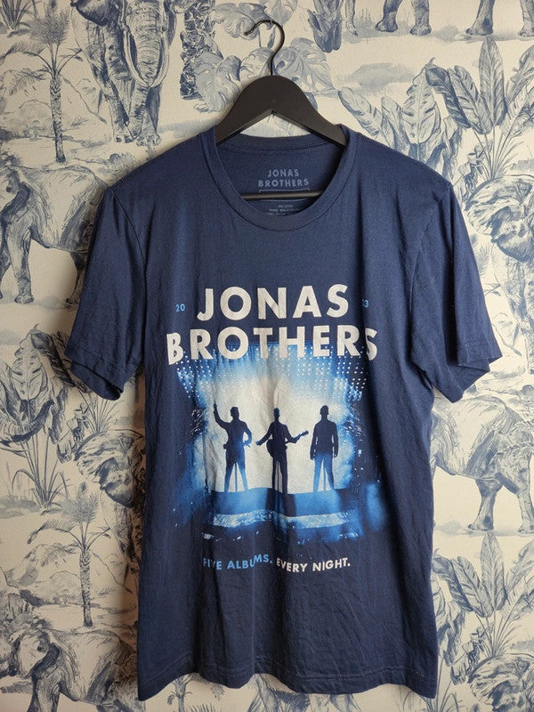 T-shirt Jonas Brothers The Tour 2023 Bleu Marine Taille M Merch Officiel