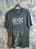 T-shirt Ac/dc Highway To Hell Noir Xl Style Vintage Rock Coton