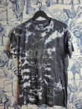 T-shirt Ac/dc Tie Dye Gris Rock Vintage Taille M Mixte