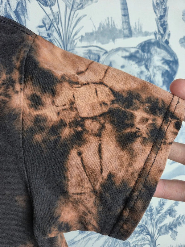 T-shirt H.e.r. Tour I Used to Know Her Tie-dye Noir Orange S