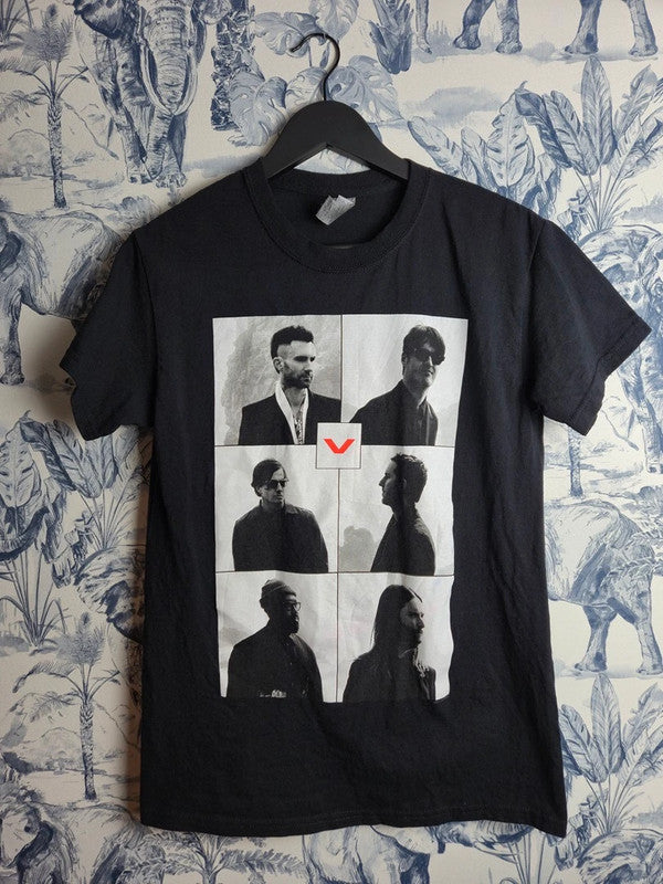 T-shirt Gildan Maroon 5 Tour 2021 Officiel Concert Merch Noir Taille S