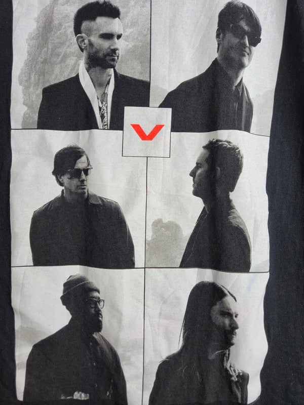 T-shirt Gildan Maroon 5 Tour 2021 Officiel Concert Merch Noir Taille S