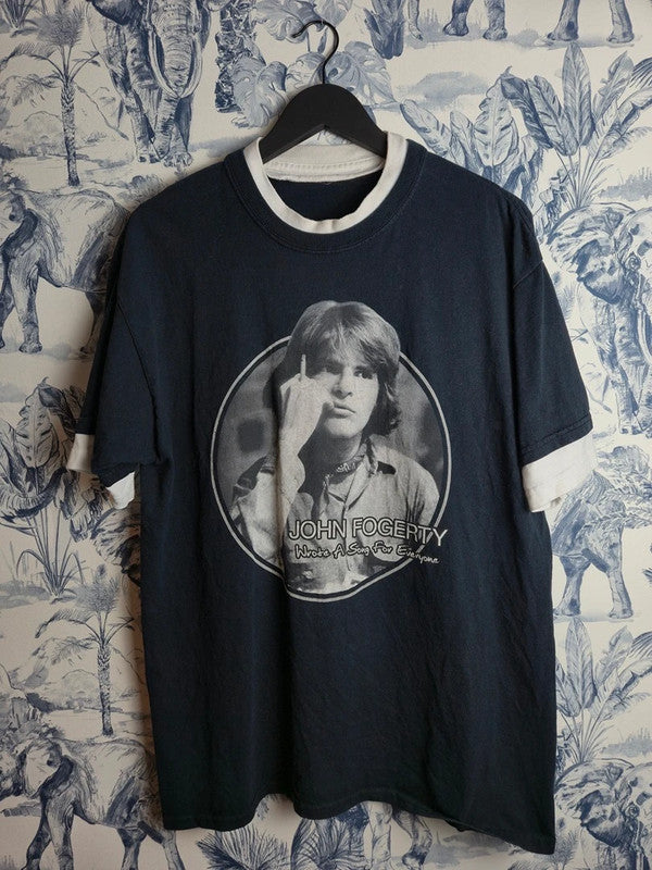 T-shirt John Fogerty Tournée Wrote A Song For Everyone Vintage noir Xl
