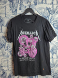 T-shirt Metallica The Shortest Straw Style Rock Metal Vintage Noir M