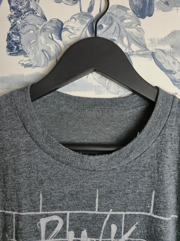 T-shirt Pink Floyd The Wall Rock Band Merch Gris Chiné Taille M Mixte