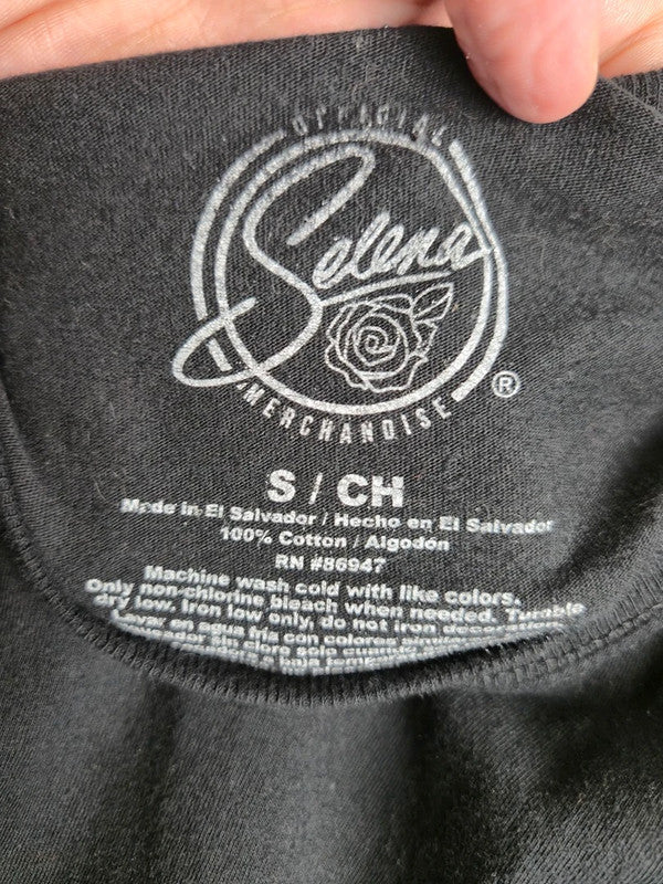 T-shirt Selena Quintanilla Bravado Vintage Noir Taille S