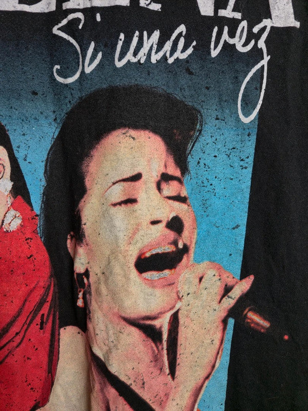 T-shirt Selena Quintanilla Bravado Vintage Noir Taille S