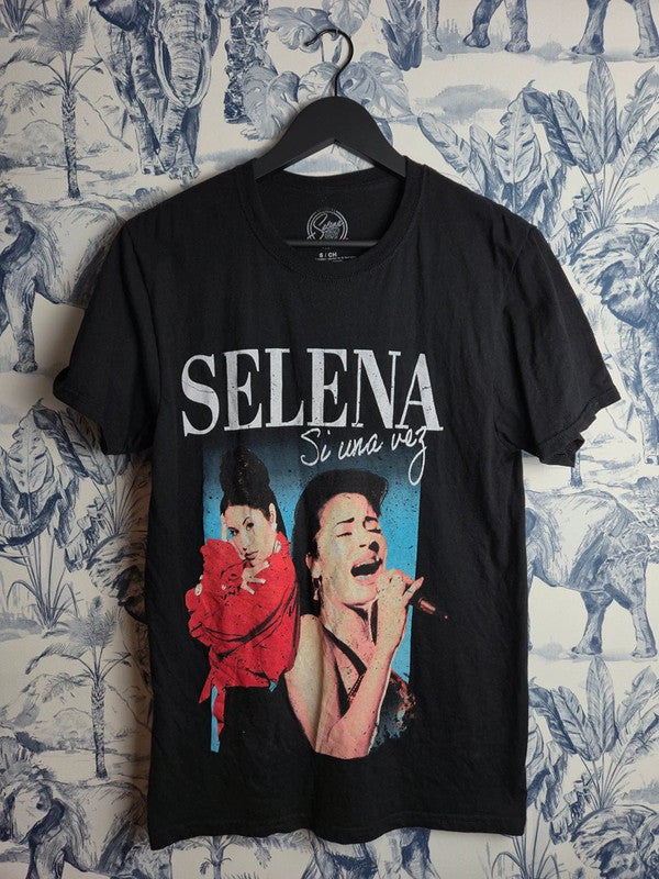 T-shirt Selena Quintanilla Bravado Vintage Noir Taille S