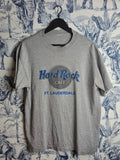 T-shirt Hard Rock Cafe Ft. Lauderdale Gris Vintage Xl