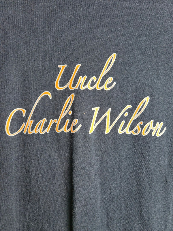 T-shirt noir Gildan Charlie Wilson R&b Merch vintage style Xl