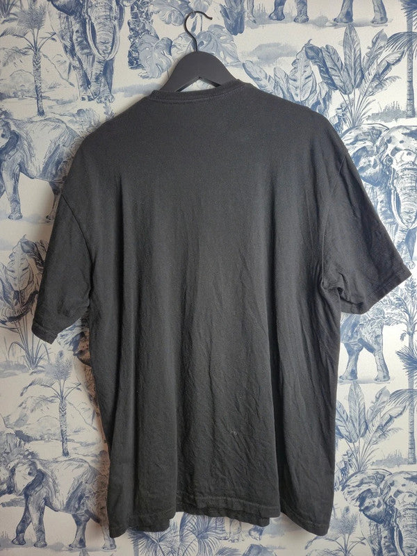 T-shirt Hard Rock Cafe Amsterdam Noir Vintage Xl Homme Coton Logo