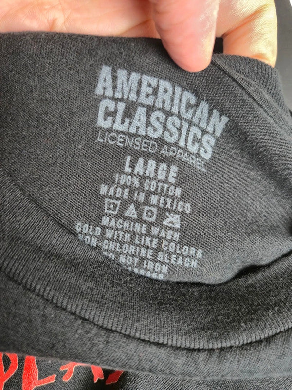 T-shirt noir American Classics Saw I Want To Play A Game film horreur L