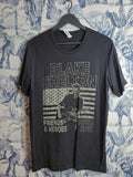 T-shirt Noir Blake Shelton Friends & Heroes Tour 2021 Concert Taille L