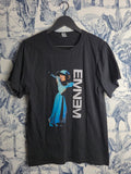 T-shirt Eminem noir imprimé rap hip-hop vintage style urbain taille M