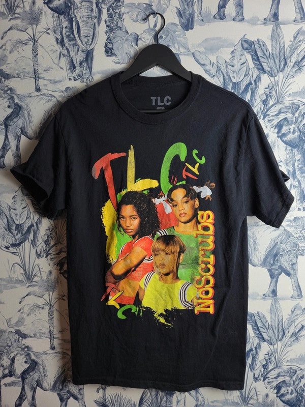 T-shirt Tlc No Scrubs Vintage Style Noir Taille M