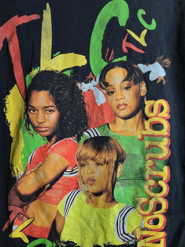 T-shirt Tlc No Scrubs Vintage Style Noir Taille M