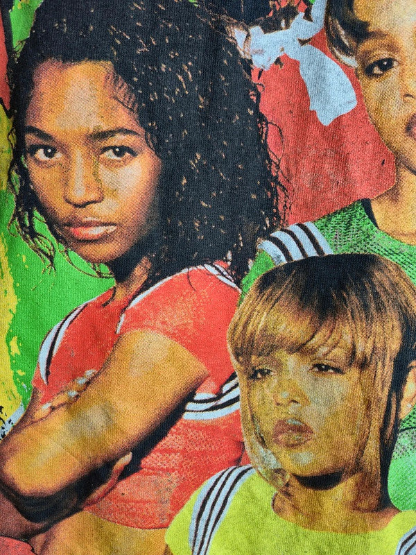 T-shirt Tlc No Scrubs Vintage Style Noir Taille M