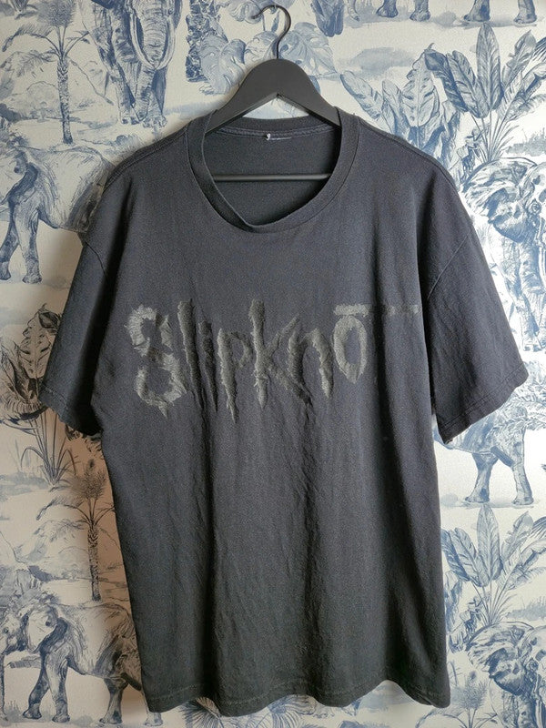 T-shirt Slipknot Vintage All Hope Is Gone Noir Metal Style Xl