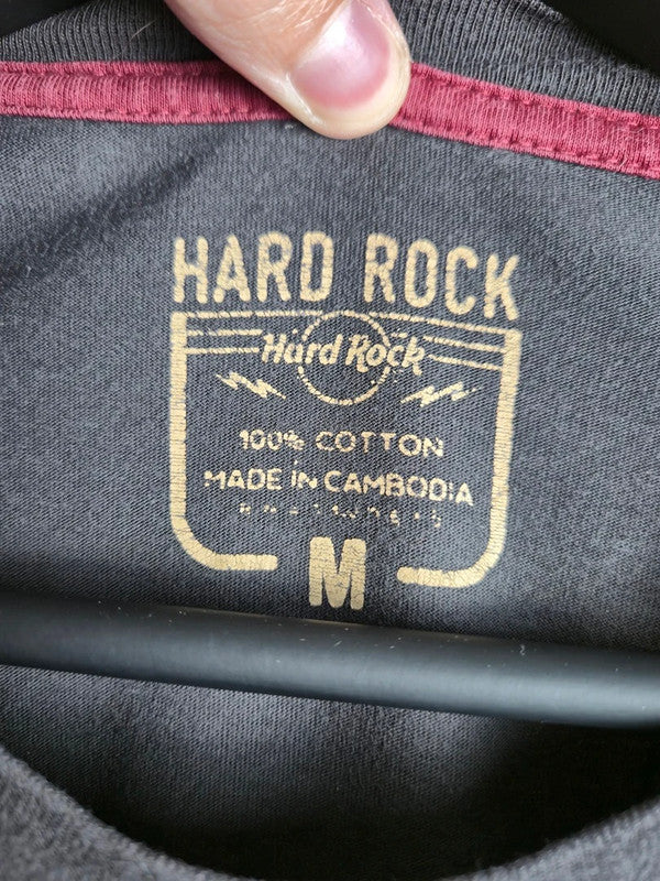 T-shirt Hard Rock Cafe Berlin Vintage Gris Anthracite Rock Style Taille M