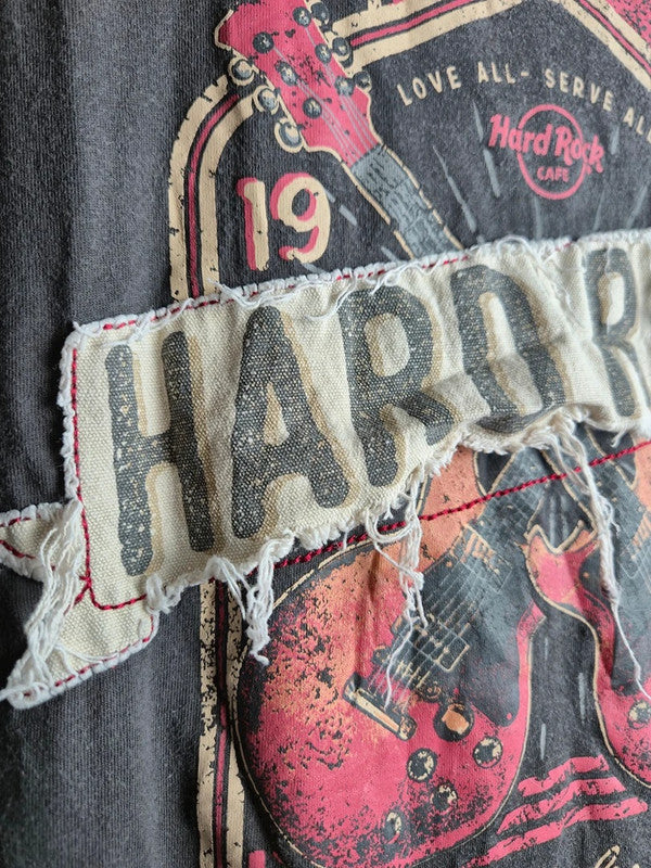 T-shirt Hard Rock Cafe Berlin Vintage Gris Anthracite Rock Style Taille M