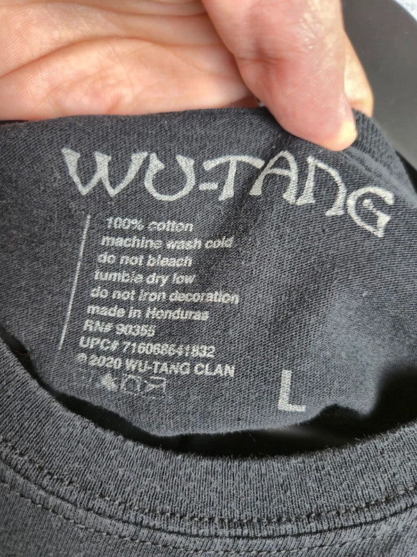 T-shirt Wu-tang Clan Noir Taille L Style Streetwear Rap