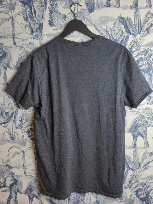 T-shirt Johnny Cash Rock Gris Vintage Taille M Mixte
