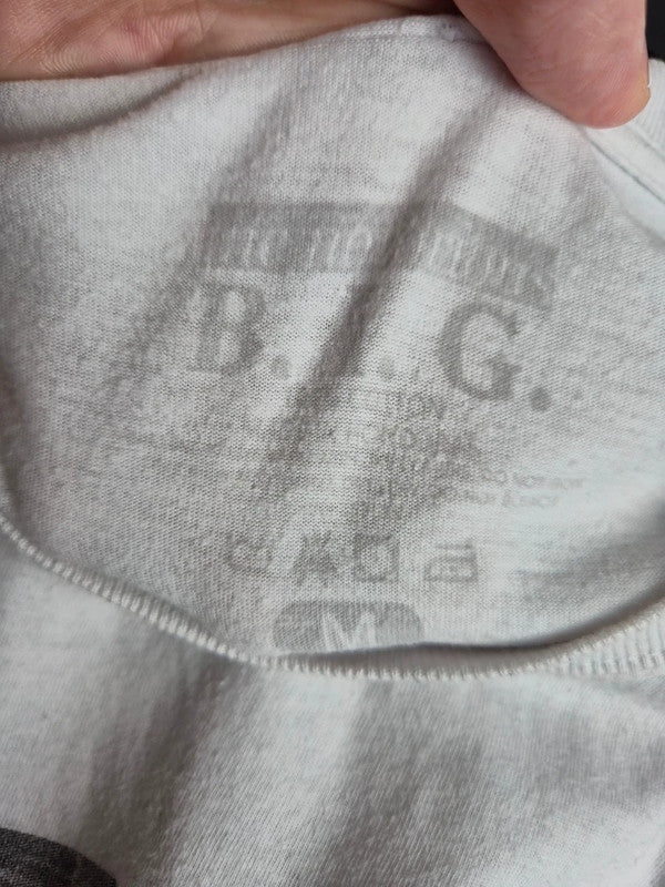 T-shirt blanc The Notorious B.i.g. imprimé rap vintage taille M