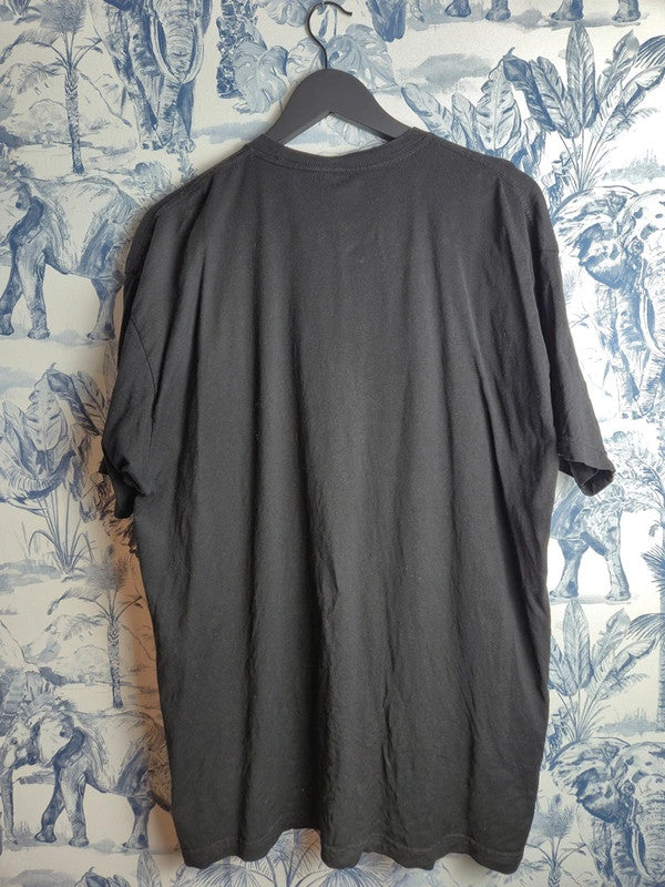 T-shirt Led Zeppelin Rock Vintage Noir Xxl Usa 1977 Coupe Large