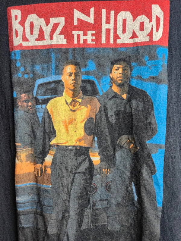 T-shirt Boyz n the Hood Vintage Gris Anthracite Imprimé 2xl