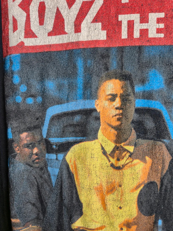 T-shirt Boyz n the Hood Vintage Gris Anthracite Imprimé 2xl