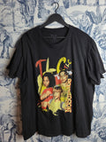 T-shirt Tlc No Scrubs Noir Style Vintage Streetwear Musique Taille Xxl