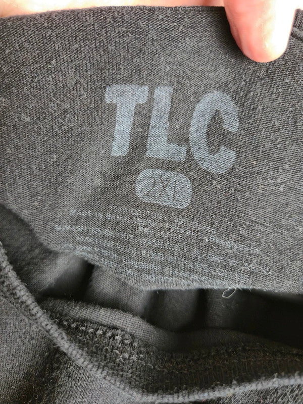 T-shirt Tlc No Scrubs Noir Style Vintage Streetwear Musique Taille Xxl