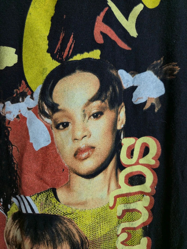 T-shirt Tlc No Scrubs Vintage Style Noir Taille M Mixte